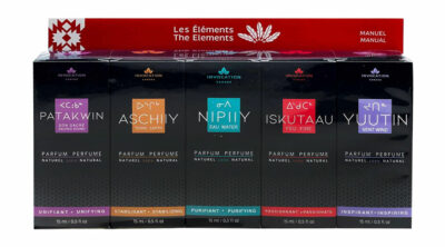 Set des 5 Éléments (5 flacons de 15ml) avec manuel