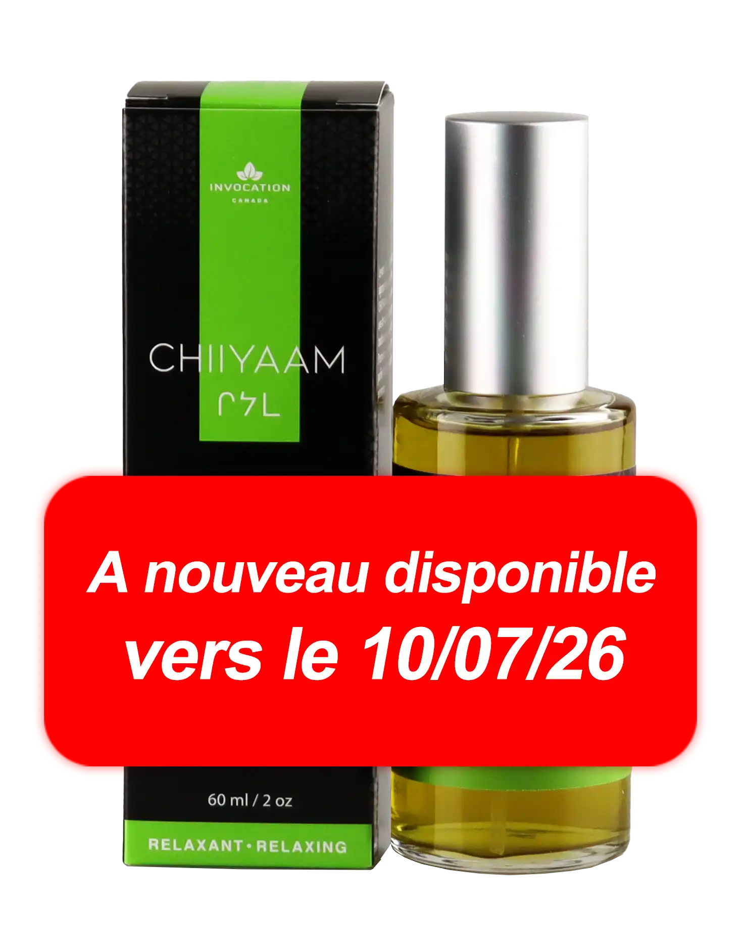 Chiiyaam 60ml</br>vaporisateur