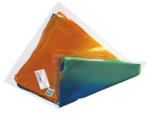 Écharpe Arc en Ciel - Crêpe de soie 45x180 cm – Image 2