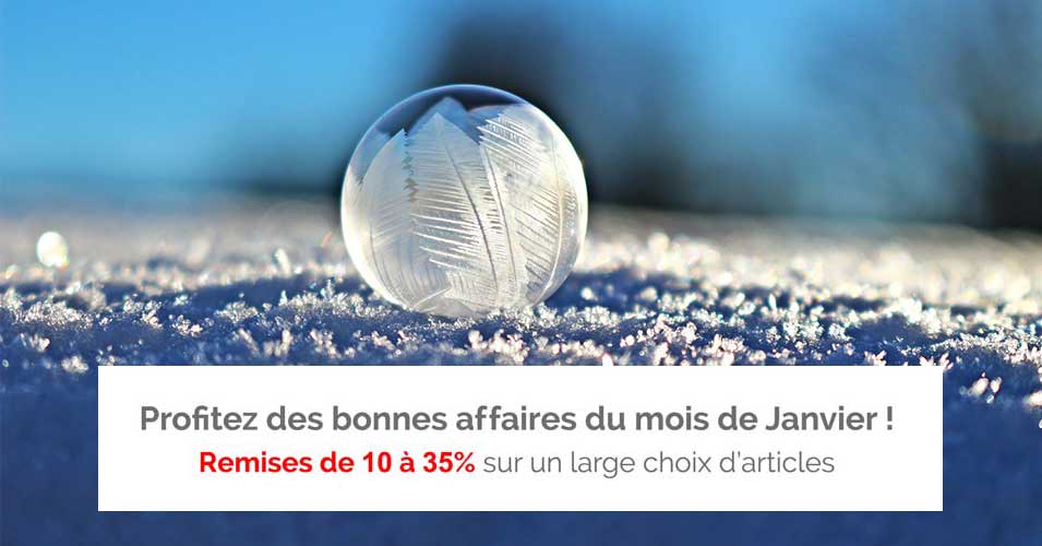 Promo terminée : Soldes de janvier