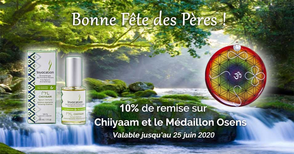 Promo terminée – Fête des Pères – Chiiyaam et Médaillon Osens