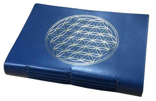 Blank Book Fleur de Vie - Bleu – Image 2
