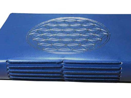 Blank Book Fleur de Vie - Bleu – Image 4