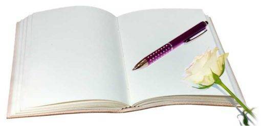 Blank Book Fleur de Vie - Bleu – Image 3