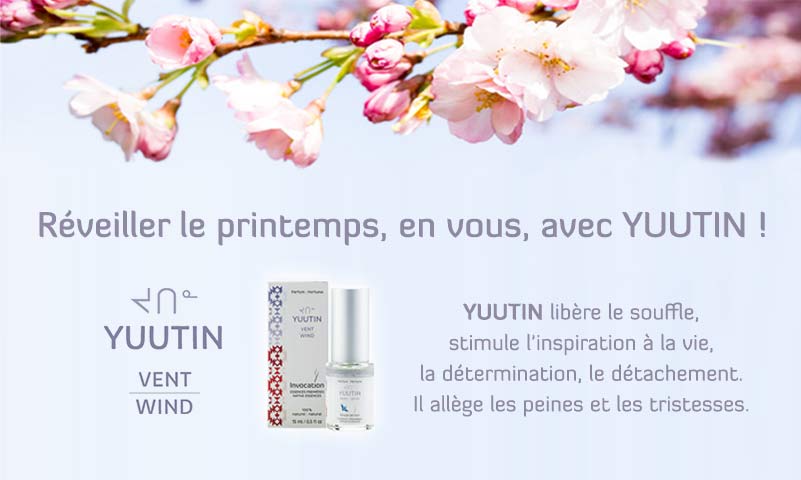 Réveillez le printemps, en vous avec YUUTIN !