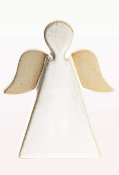 Ange en Céramique<br>hauteur : 14 cm