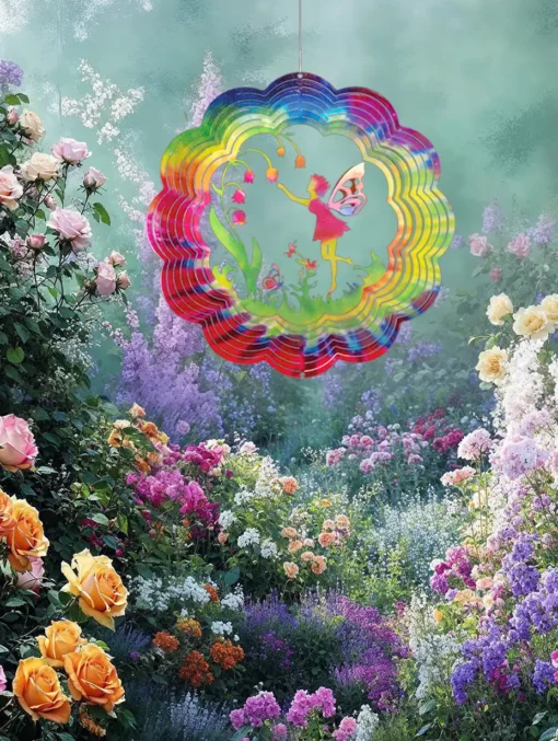 Mobile Rainbow Flower Fairy – Image 3